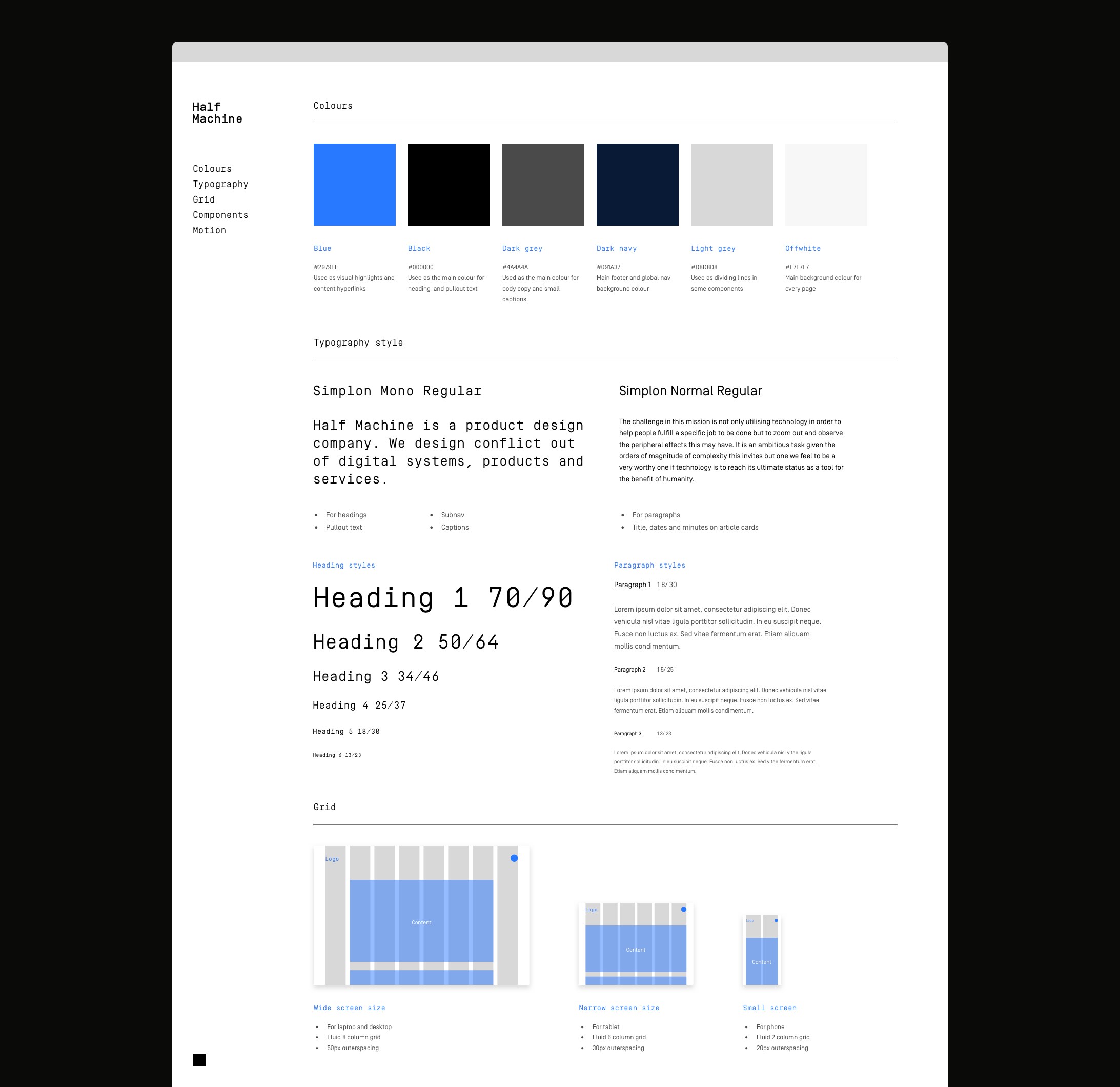 Styleguide